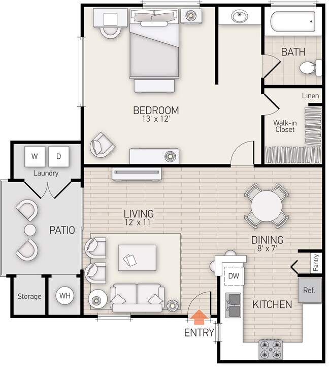 Plan A 278 floor plan